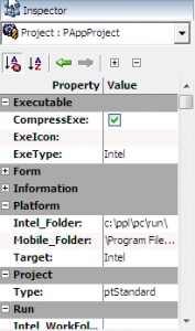 Collapsing Properties Sections